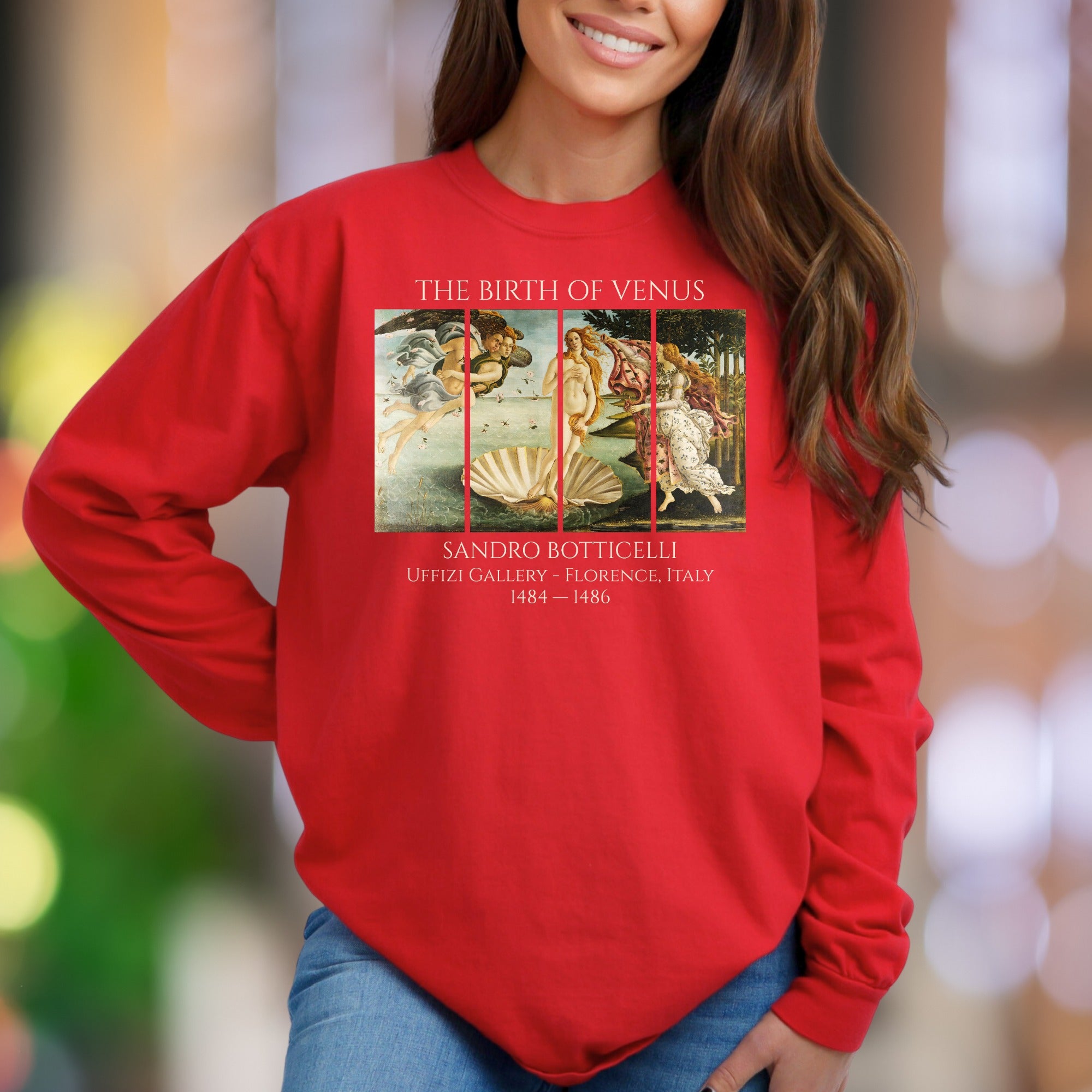 "The Birth of Venus" | Renaissance Art Unisex Adult Sweatshirt | Classic Aesthetic