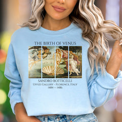 "The Birth of Venus" | Renaissance Art Unisex Adult Sweatshirt | Classic Aesthetic