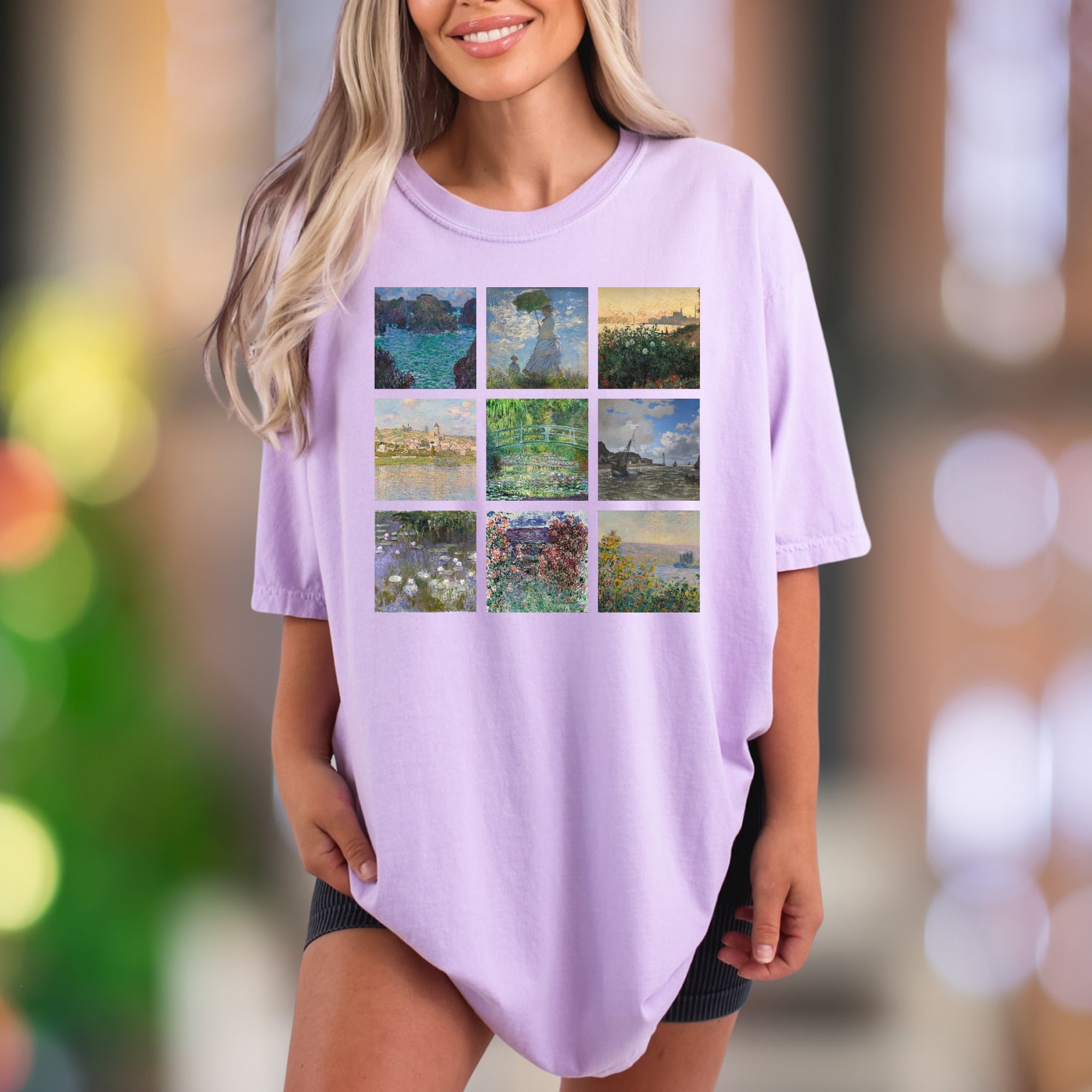 Impressionist Art Gallery | Comfort Colors Unisex Adult T-Shirt | Vintage Creative Lifestyle