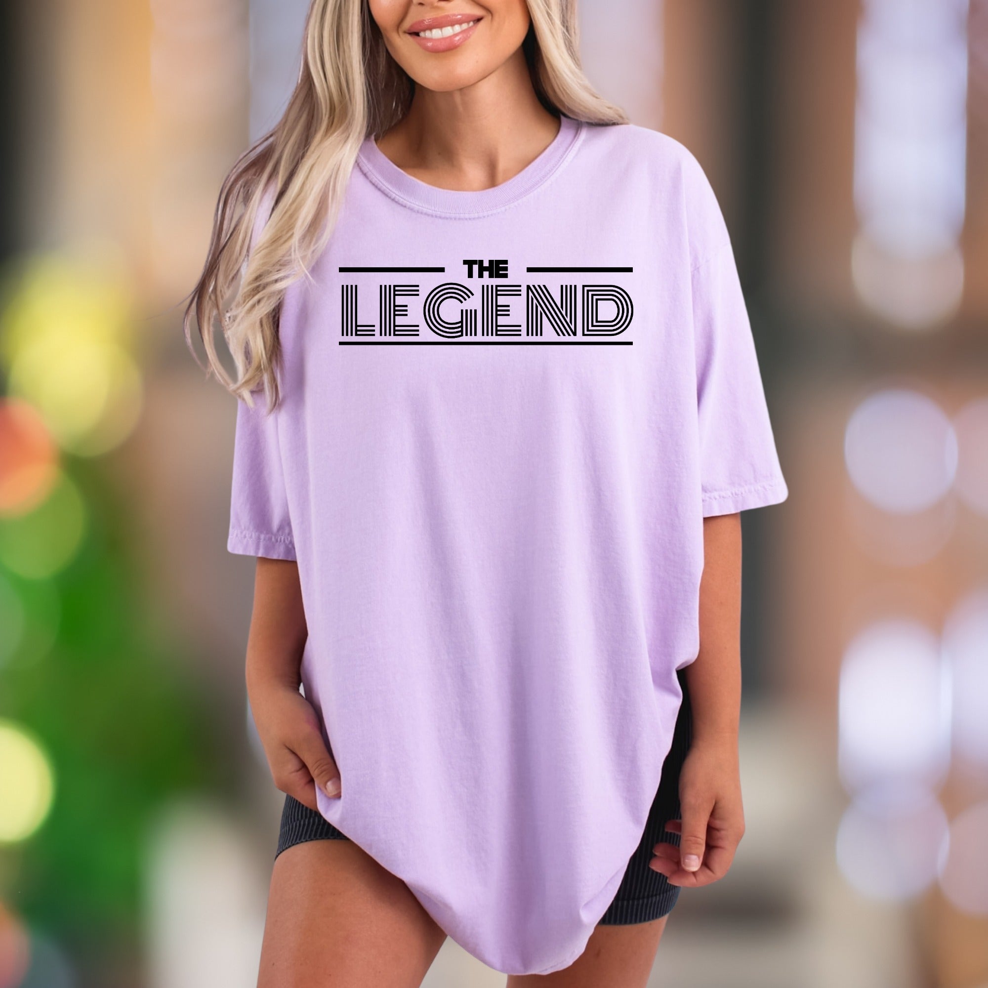 "THE LEGEND" | Comfort Colors Unisex Adult T-Shirt | Retro Confidence Style