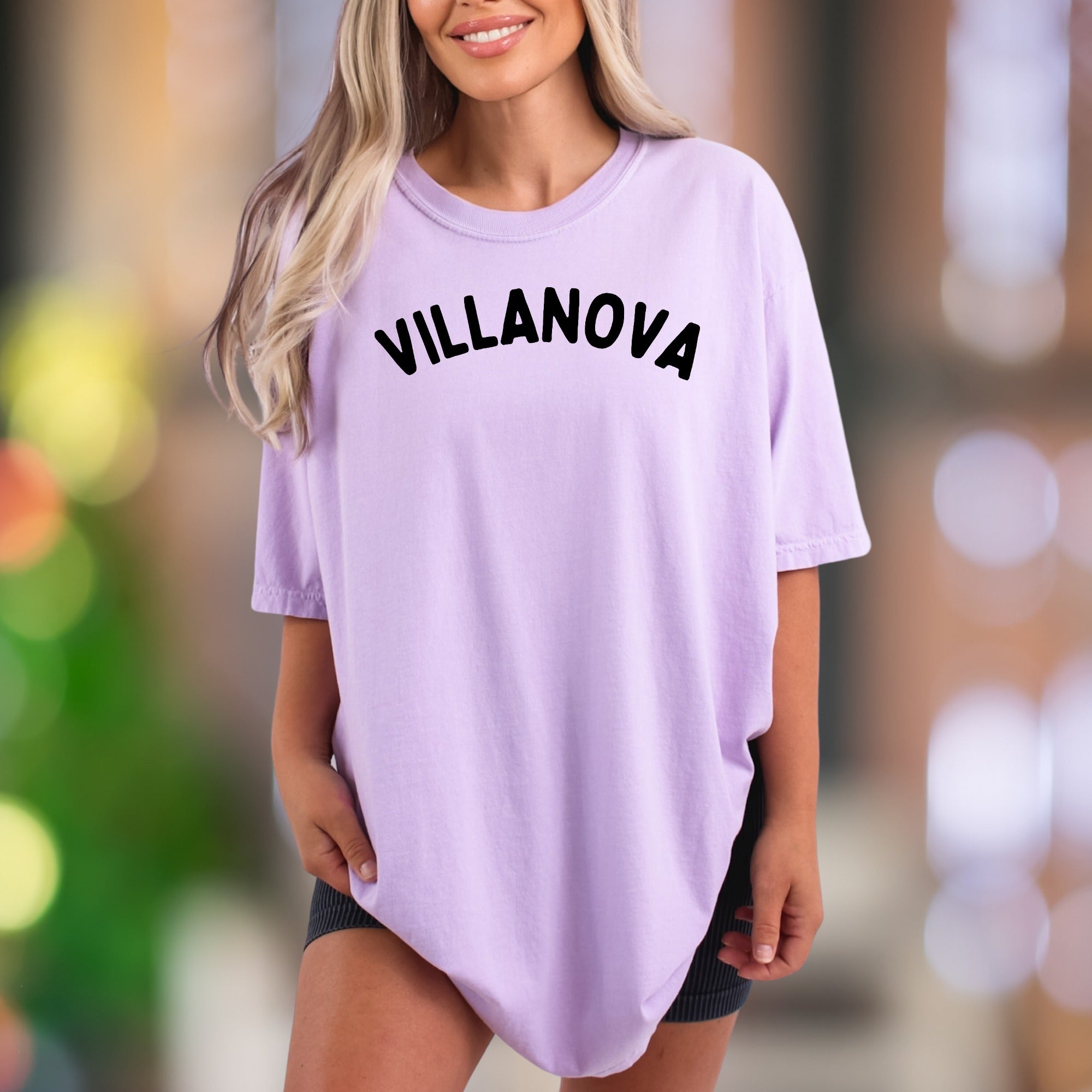 "VILLANOVA" | Comfort Colors Unisex Adult T-Shirt | Arch Collegiate Style
