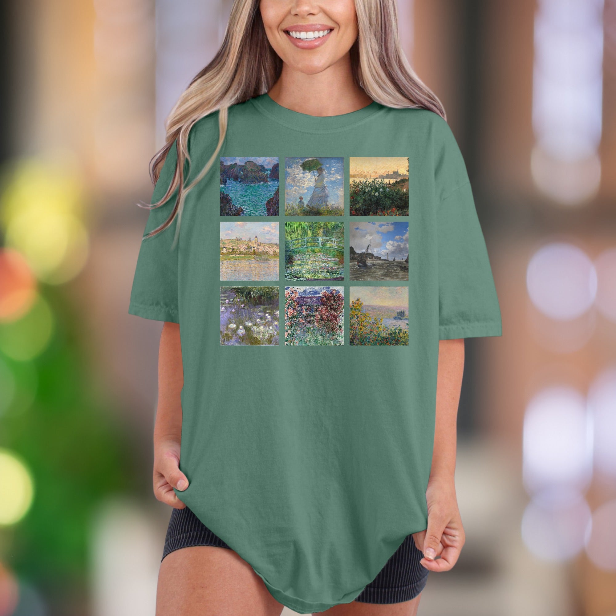 Impressionist Art Gallery | Comfort Colors Unisex Adult T-Shirt | Vintage Creative Lifestyle