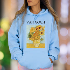 "VAN GOGH" | Vintage Art Graphic Unisex Adult Hoodie | Creative Lifestyle