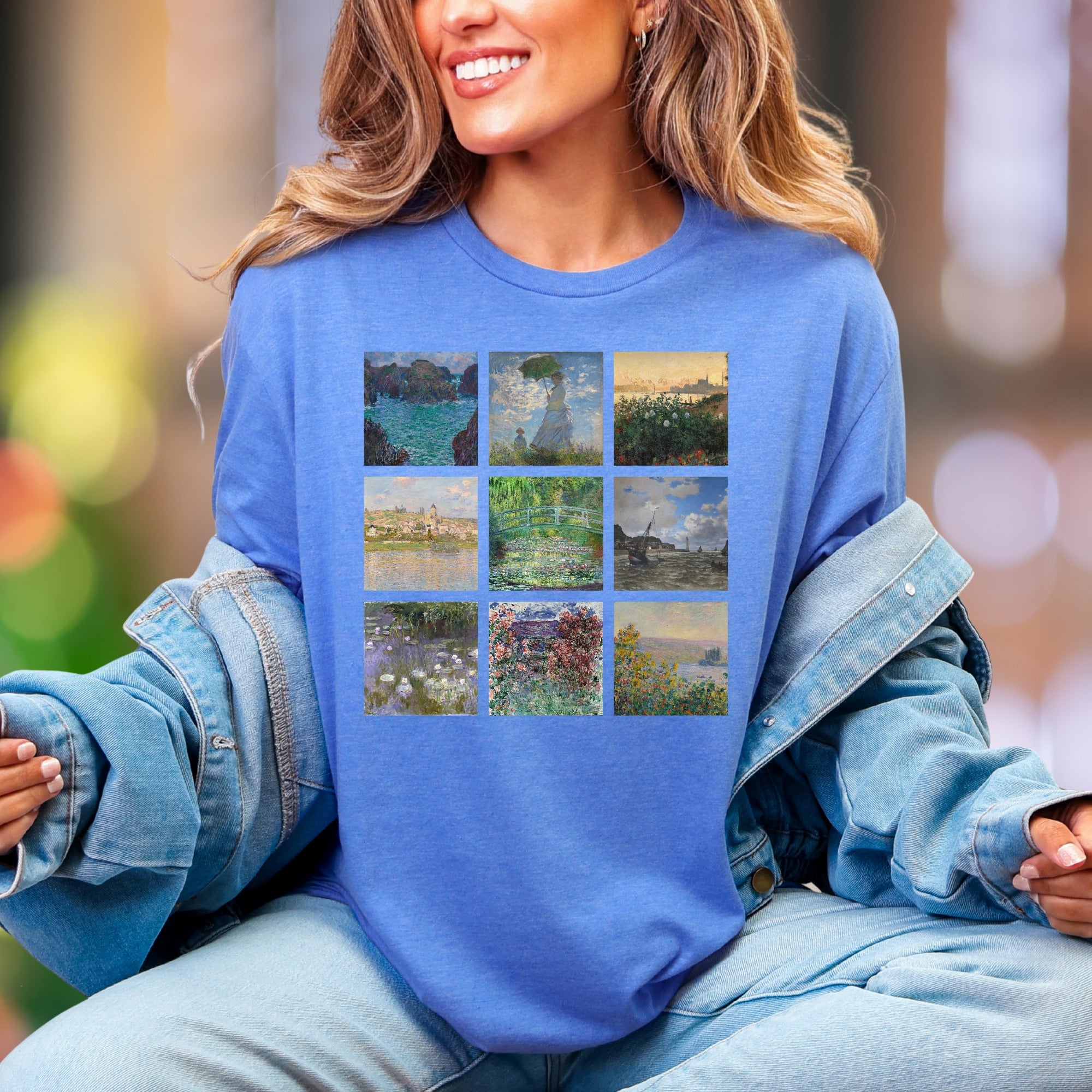 "Masterpieces Montage" | Fine Art Pattern Unisex Adult T-Shirt | Artistic Expression