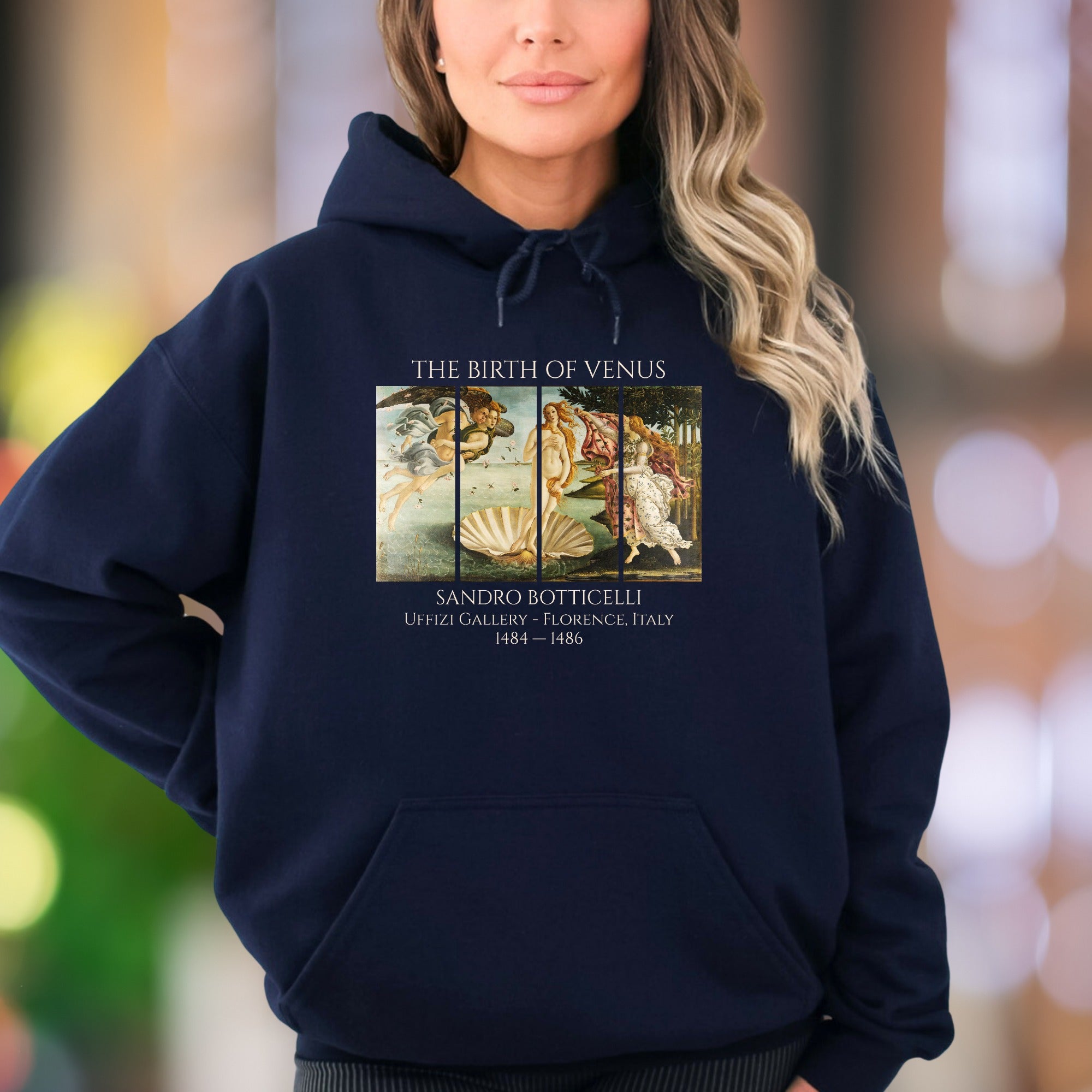 "THE BIRTH OF VENUS" | Renaissance Art Unisex Adult Hoodie | Classic Art Lifestyle