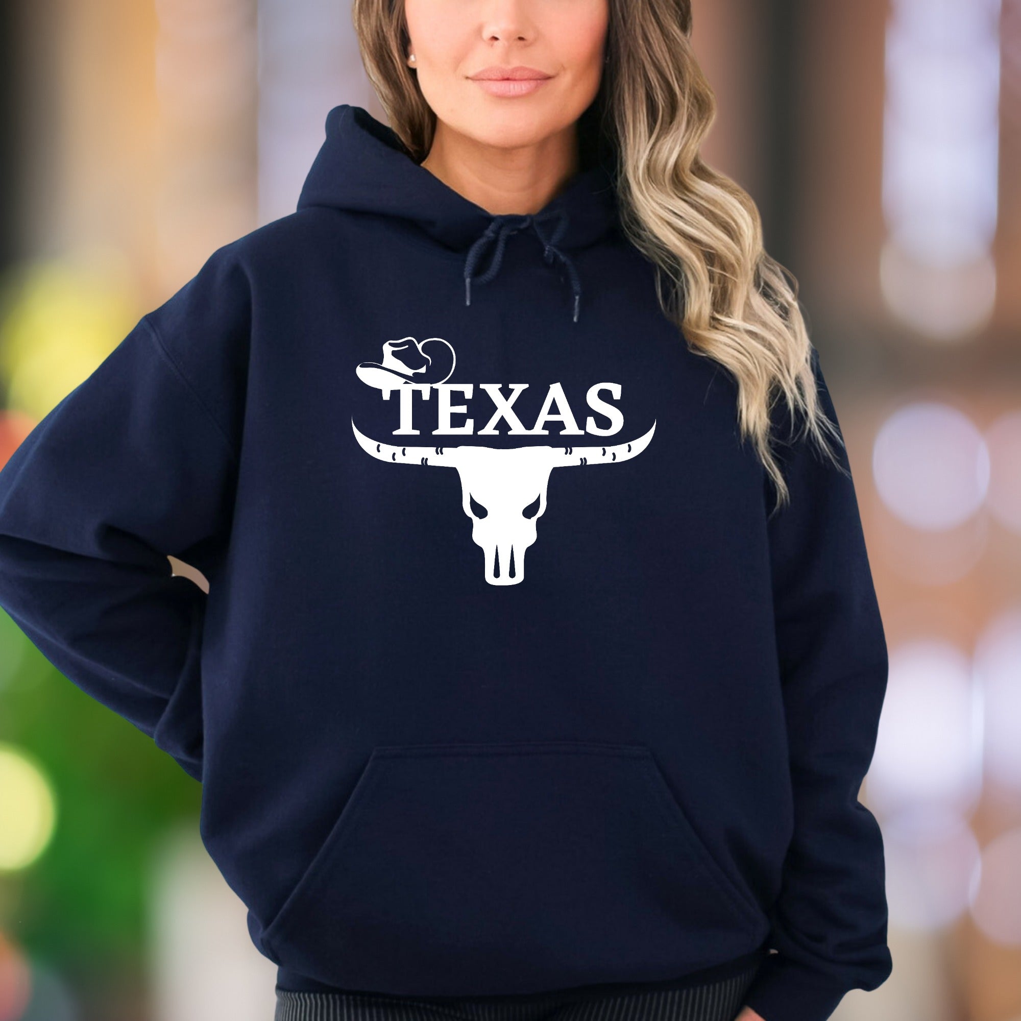 "TEXAS" | Western Graphic Unisex Adult Hoodie | Lone Star Lifestyle