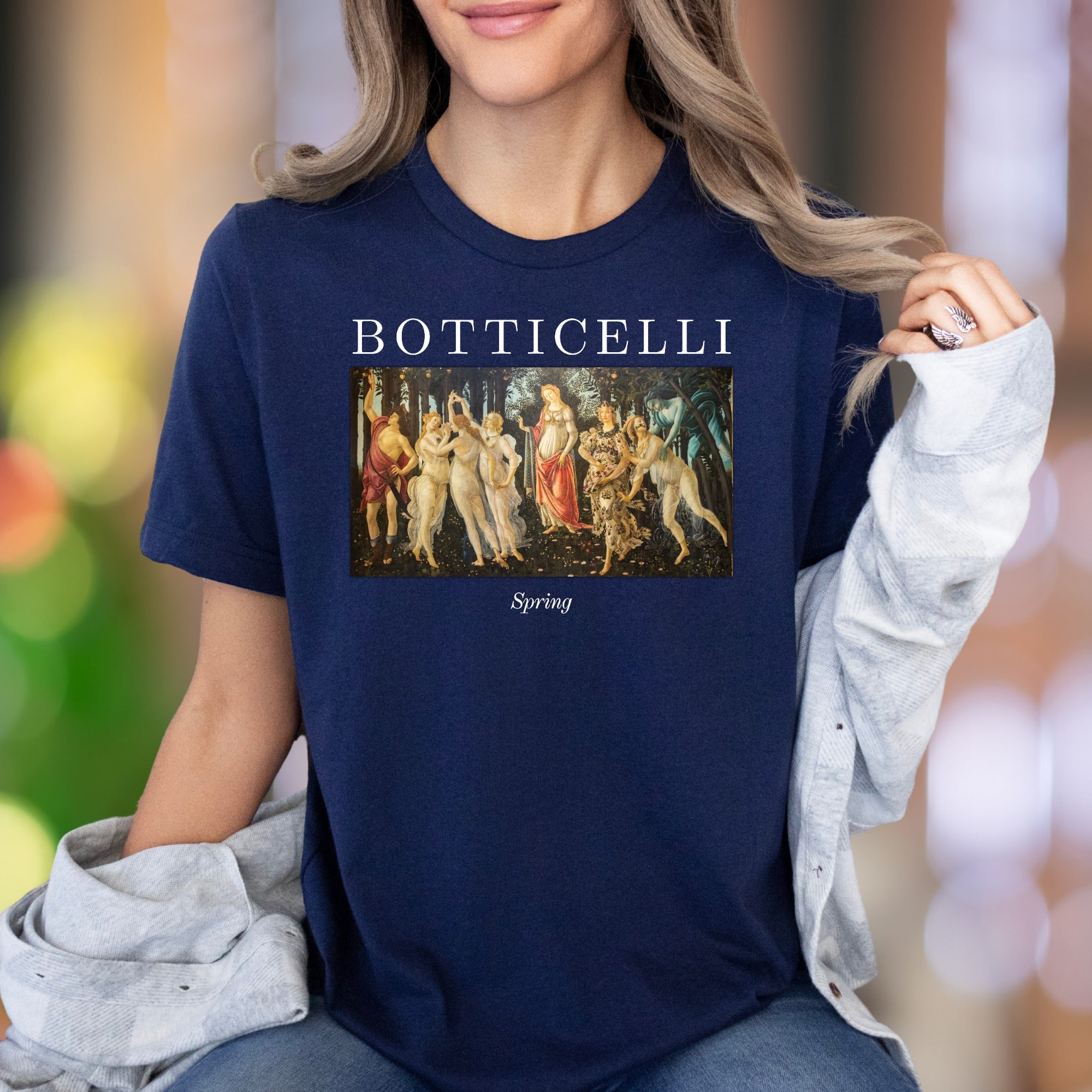"BOTTICELLI Spring" | Renaissance Art Unisex Adult T-Shirt | Artistic Expression