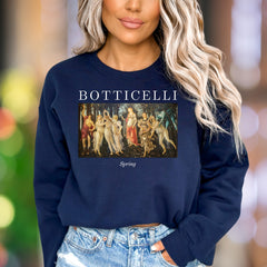 "BOTTICELLI Spring" | Renaissance Art Unisex Adult Sweatshirt | Artistic Lifestyle