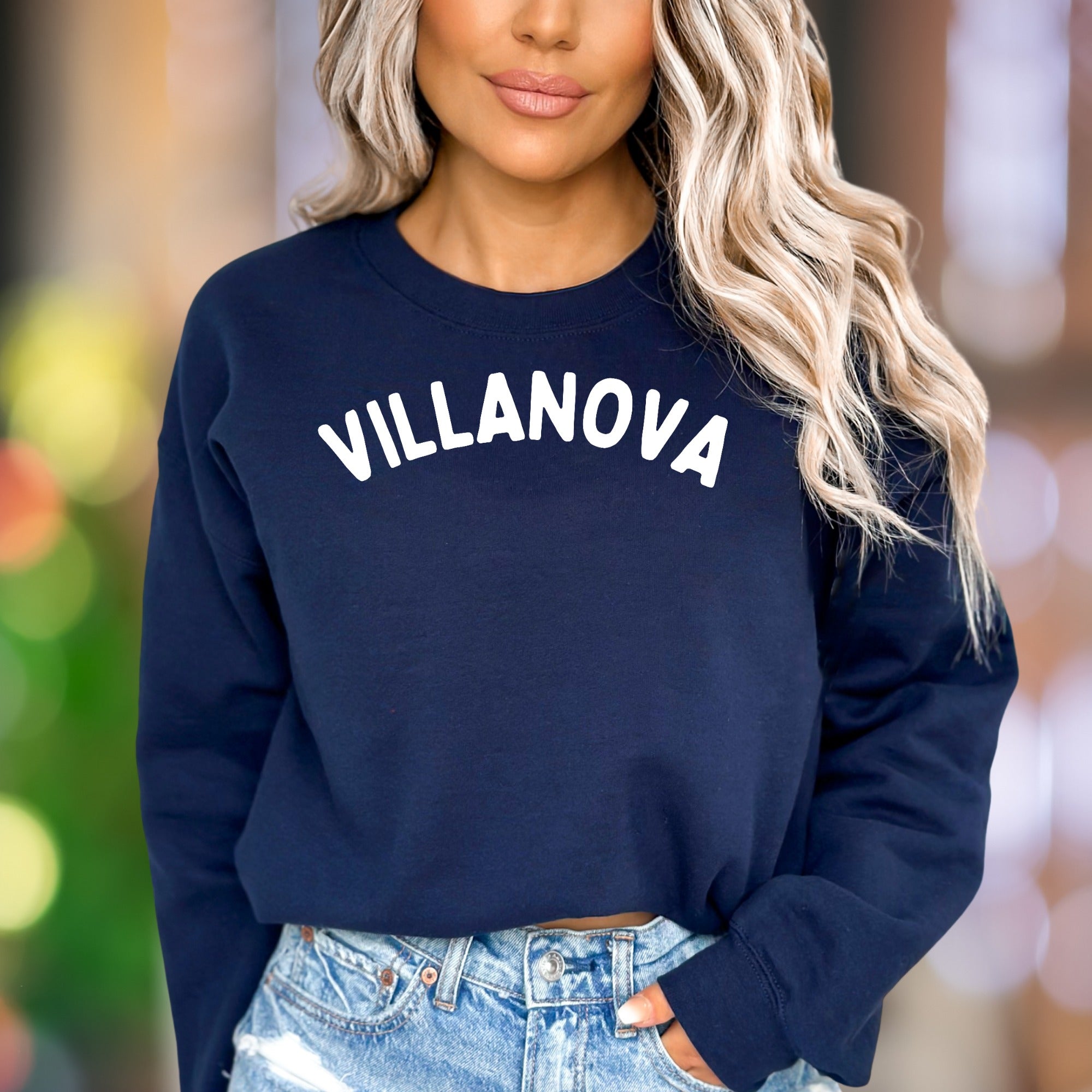 "Villanova" | Bold Collegiate Unisex Adult Sweatshirt | Academic Lifestyle