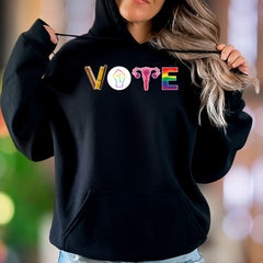 "VOTE" | Statement Graphic Unisex Adult Hoodie | Empowerment Lifestyle