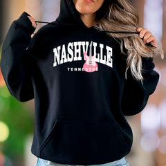 "Nashville Tennessee" | Graphic Music Unisex Adult Hoodie | Local Pride Apparel