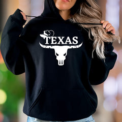"TEXAS" | Western Graphic Unisex Adult Hoodie | Lone Star Lifestyle