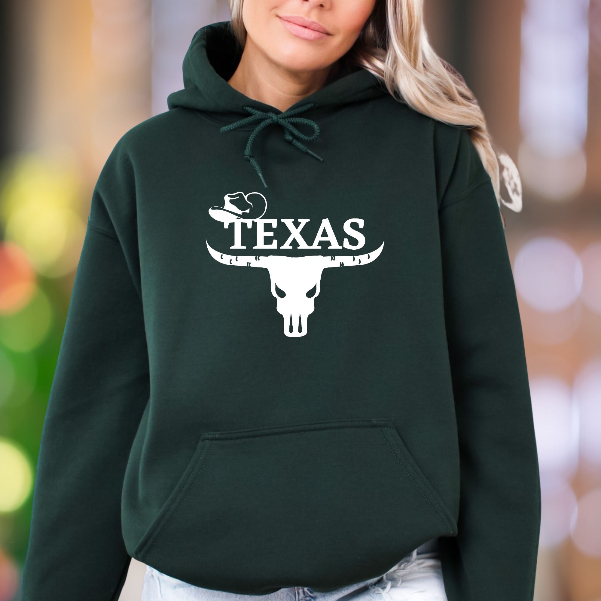 "TEXAS" | Western Graphic Unisex Adult Hoodie | Lone Star Lifestyle