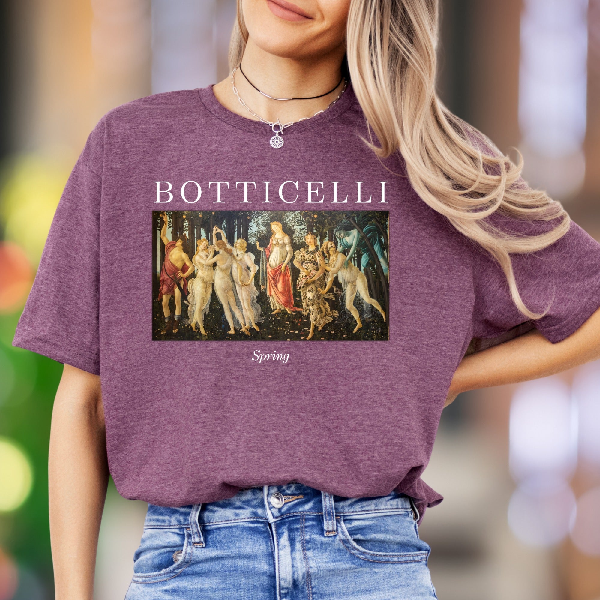 "BOTTICELLI Spring" | Renaissance Art Unisex Adult T-Shirt | Artistic Expression