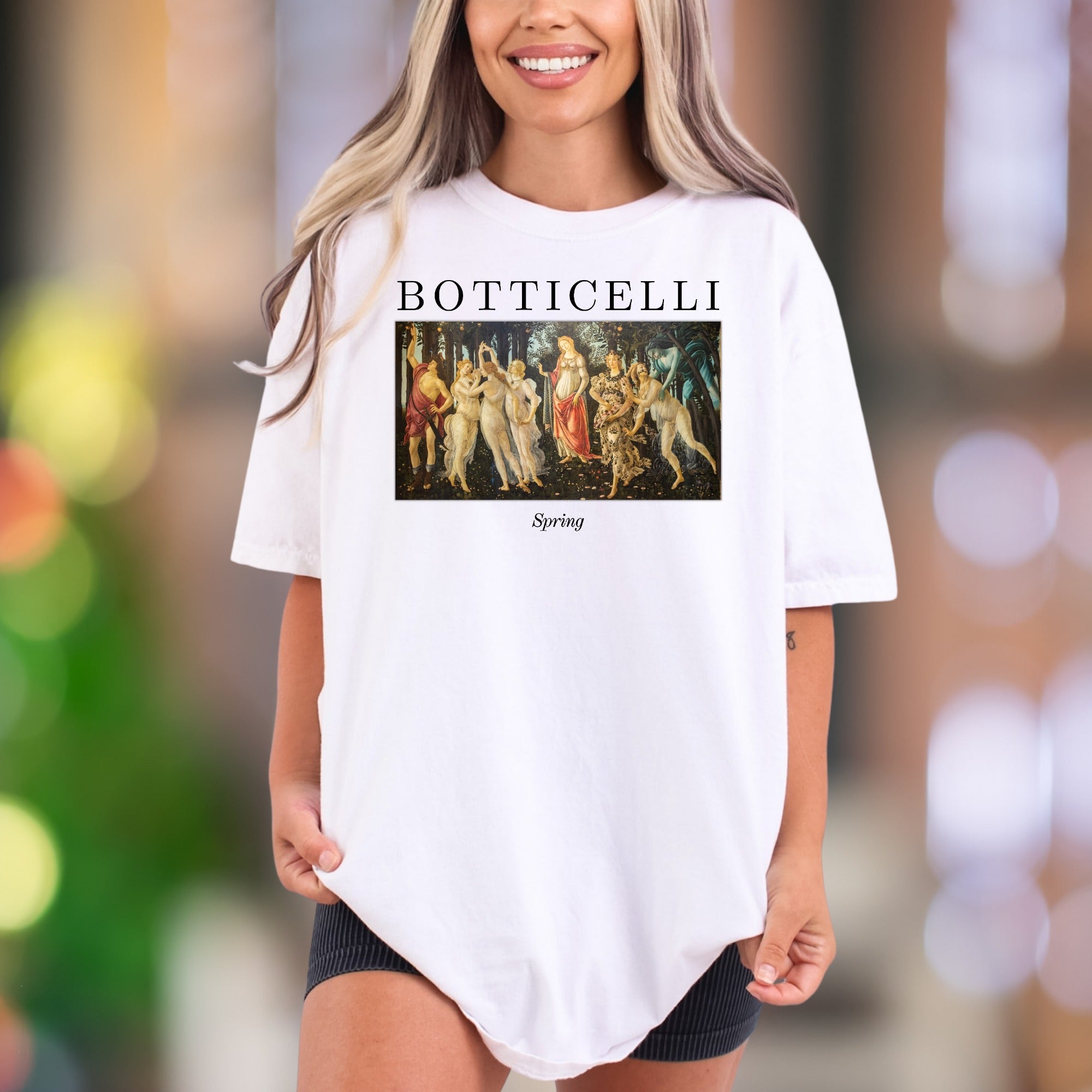 BOTTICELLI Spring | Comfort Colors Unisex Adult T-Shirt | Classic Art Aesthetic