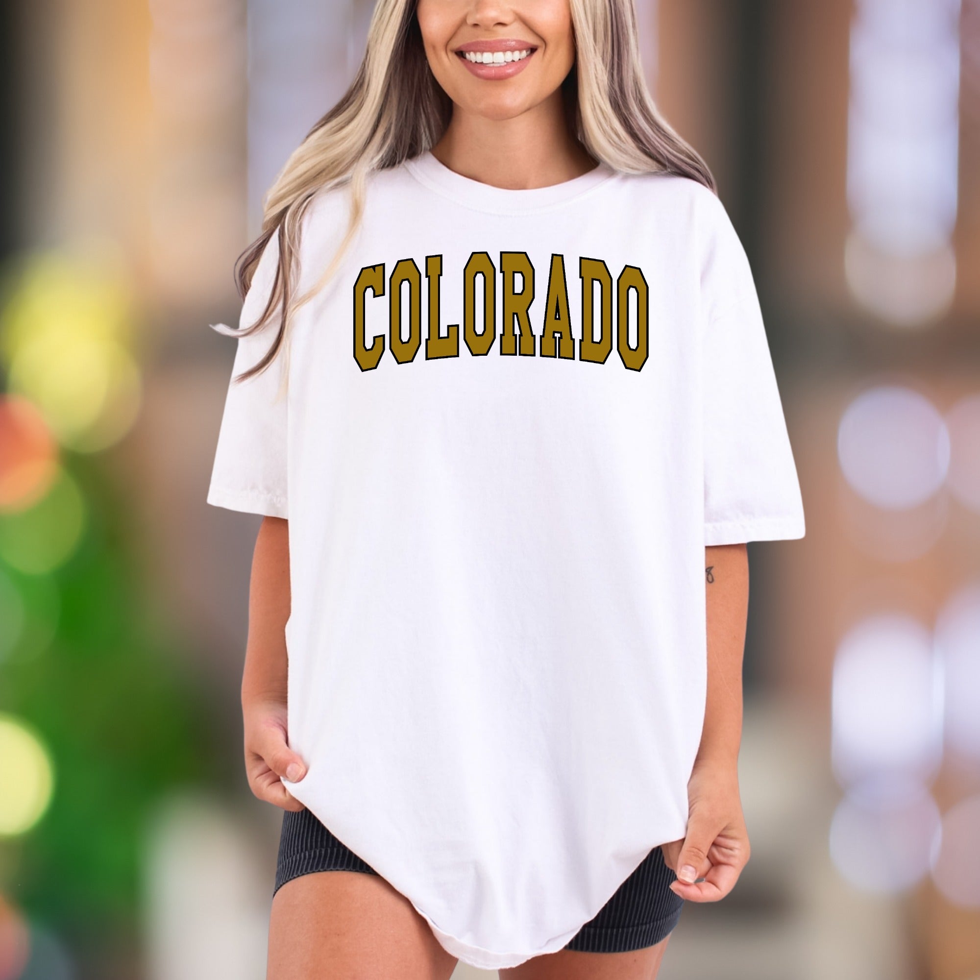 "Colorado" | Comfort Colors Unisex Adult T-Shirt | Classic State Pride Style
